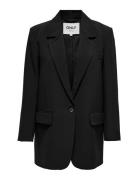 Onllana-Berry L/S Ovs Blazer Tlr Noos Blazers Single Breasted Blazers Black ONLY