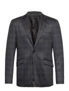 Ronan Blazer Suits & Blazers Blazers Single Breasted Blazers Grey Clean Cut Copenhagen