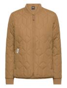 Piper W Quilted Jacket Quiltet Jakke Brown Weather Report