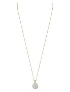 Lex Pendant Neck 40 G/Clear Accessories Jewellery Necklaces Dainty Necklaces Gold SNÖ Of Sweden
