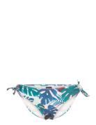 Bikini Bottom Odda Color Leaves Swimwear Bikinis Bikini Bottoms Side-tie Bikinis Multi/patterned DEDICATED