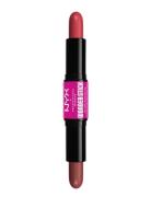 Wonder Stick Dual-Ended Cream Blush Stick Rouge Makeup Red NYX Professional Makeup