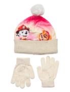 Set Cap + Glooves Accessories Winter Accessory Set Multi/patterned Paw Patrol