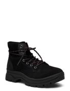 Womens Bobs Broadies - Rockin Gal Shoes Boots Ankle Boots Laced Boots Black Skechers