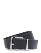 Adj/Rev Ck Concise 35Mm Accessories Belts Classic Belts Black Calvin Klein