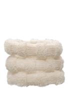 Hair Ties Terry Cotton 3 Pc-Set Accessories Hair Accessories Scrunchies White By Barb