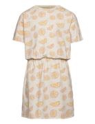 Sgdelina Oranges Ss Dress Dresses & Skirts Dresses Casual Dresses Short-sleeved Casual Dresses Beige Soft Gallery