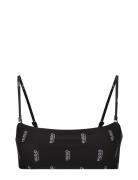 Hugo_Bralette Swimwear Bikinis Bikini Tops Bandeau Bikinitops Black HUGO