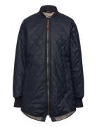 Duvet Girls Coat Outerwear Jackets & Coats Quilted Jackets Navy Mikk-line