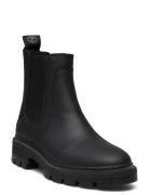 Cortina Valley Mid Chelsea Boot Jet Black Shoes Chelsea Boots Black Timberland