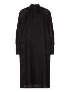 Slconstantine Dress Knælang Kjole Black Soaked In Luxury