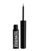 Vivid Matte Liquid Liner Eyeliner Makeup Black NYX Professional Makeup
