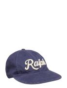 Appliquéd Twill Ball Cap Accessories Headwear Caps Navy Polo Ralph Lauren