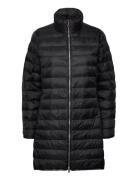 Packable Water-Repellent Quilted Coat Foret Jakke Black Polo Ralph Lauren