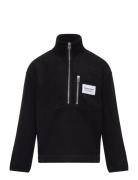 Jorvesterbro Fleece Quarter Zip Hi Jnr Outerwear Fleece Outerwear Fleece Jackets Black Jack & J S