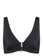 Eureka Bikini Top Swimwear Bikinis Bikini Tops Triangle Bikinitops Black Dorina