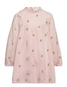 Kitta - Dress Dresses & Skirts Dresses Casual Dresses Long-sleeved Casual Dresses Pink Hust & Claire