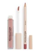 Revolution Lip Contour Kit Brunch Lip Liner Makeup Pink Makeup Revolution