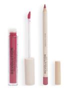 Revolution Lip Contour Kit Soulful Pink Lip Liner Makeup Pink Makeup Revolution