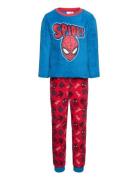 Pyjalong Pyjamassæt Multi/patterned Spider-man