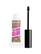 Nyx Professional Makeup, The Brow Glue Instant Brow Styler, 02 Taupe, 5 G Øjenbrynsgel Makeup Brown NYX Professional Makeup