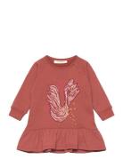 Sgbkrista Swan L_S Dress Dresses & Skirts Dresses Casual Dresses Long-sleeved Casual Dresses Red Soft Gallery