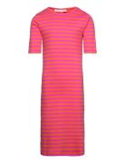 Sgbella Yd Striped Ss Dress Dresses & Skirts Dresses Casual Dresses Short-sleeved Casual Dresses Pink Soft Gallery