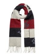 Limitless Chic Cb Scarf Accessories Scarves Winter Scarves Red Tommy Hilfiger