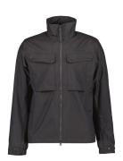 August Usx Jacket Parka Jakke Black Didriksons