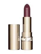 Joli Rouge Satin Lipstick 744 Soft Plum Læbestift Makeup Purple Clarins