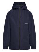 Jjalex Hood Jacket Jnr Outerwear Shell Clothing Shell Jacket Navy Jack & J S