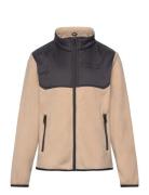 Nknmeeko Fleece Jacket1 Outerwear Fleece Outerwear Fleece Jackets Beige Name It