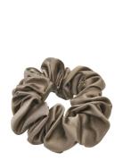 Mulberry Silk Scrunchie Brown Accessories Hair Accessories Scrunchies Brown Lenoites