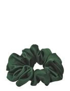 Mulberry Silk Scrunchie Green Accessories Hair Accessories Scrunchies Green Lenoites