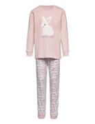 Pajama Unicorns And Cute Anima Pyjamassæt Pink Lindex