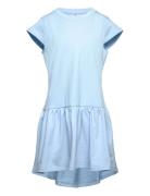 Kogida C/S Cutline Dress Jrs Dresses & Skirts Dresses Casual Dresses Short-sleeved Casual Dresses Blue Kids Only