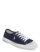 Essence 100 Canvas Cap-Toe Sneaker Low-top Sneakers Navy Polo Ralph Lauren