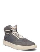 Legacy Mid - Brain Mix High-top Sneakers Grey Garment Project