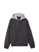 Bomber Jacket Bomberjakke Grey Tom Tailor