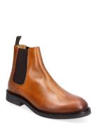 Classic Chelsea Boot - Pull Up Leather Støvlet Chelsea Boot Brown S.T. VALENTIN