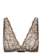 Lace Mesh Plunge Bralette Lingerie Bras & Tops Soft Bras Bralette Gold Understatement Underwear