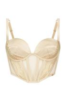 Stella C&S Pp Ll Lingerie Bras & Tops Soft Bras Bralette Gold Hunkemöller