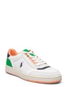 Court Sport Leather-Suede Sneaker Low-top Sneakers White Polo Ralph Lauren