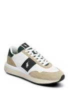 Train 89 Suede-Paneled Sneaker Low-top Sneakers White Polo Ralph Lauren