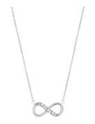 Infinity Necklace Steel Accessories Jewellery Necklaces Chain Necklaces Silver Edblad