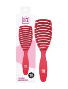 Ilu Brush Easy Detangling Rose Beauty Women Hair Hair Brushes & Combs Detangling Brush Nude ILU