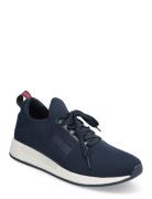 Tjm Elevated Runner Knitted Low-top Sneakers Navy Tommy Hilfiger