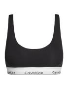 Lightly Lined Bralette Lingerie Bras & Tops Soft Bras Bralette Black Calvin Klein