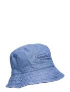Bridgehampton Denim Bucket Hat Accessories Headwear Bucket Hats Blue Lexington Clothing