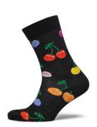 Cherry Sock Lingerie Socks Regular Socks Black Happy Socks